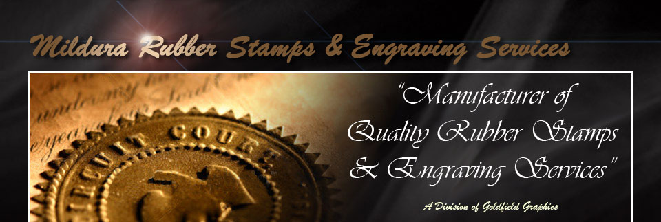 Mildura Rubber Stamp and Engraving Services